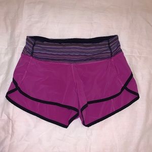 LuluLemon Purple Sport Shorts